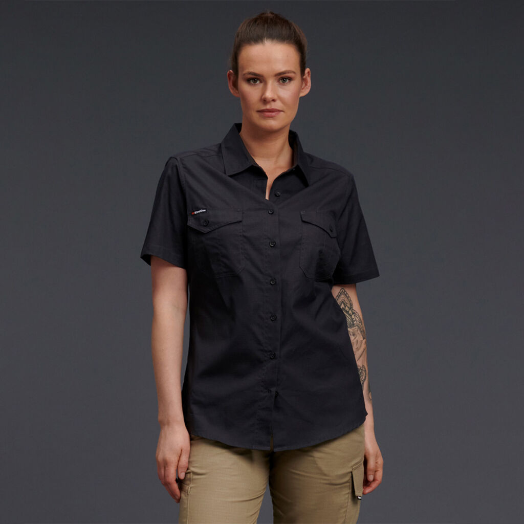 King Gee Womens Workcool 2 Shirt Short Sleeve