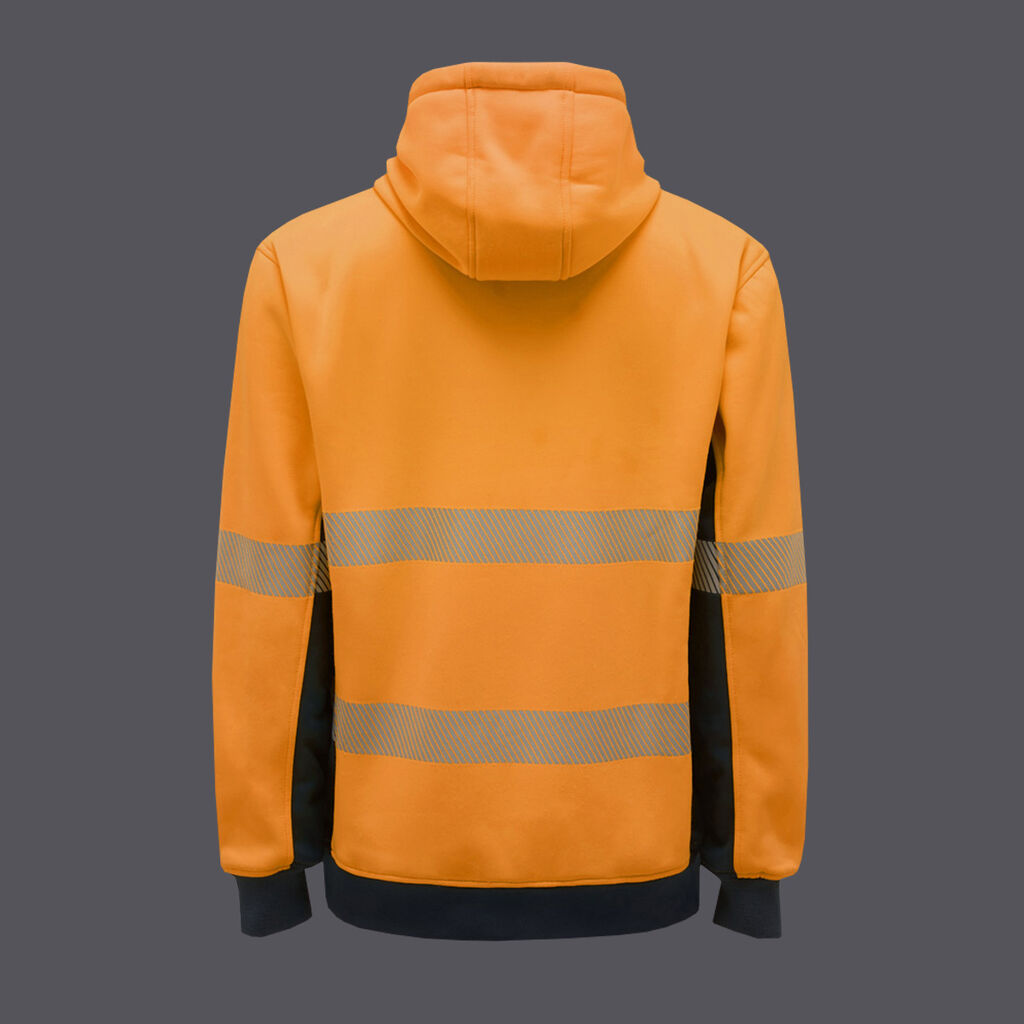 King Gee Hi Vis Reflective Pull Over Hoodie