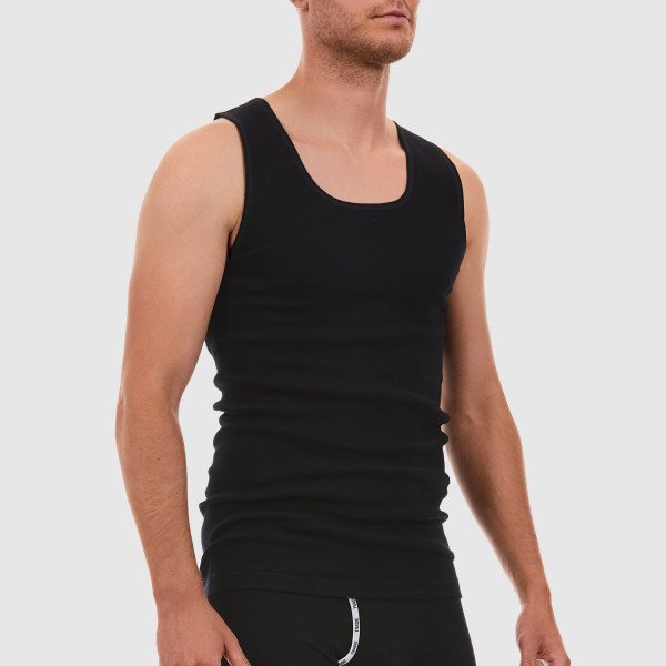 Tradie Mens 1pk Cotton Singlet