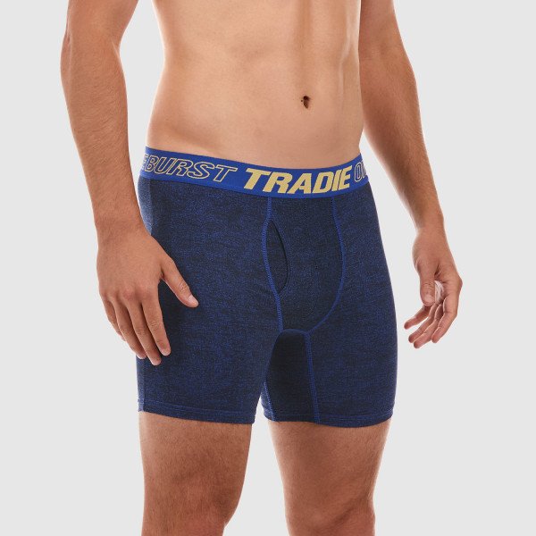 Tradie Men's Honey Badger Mid Length Sports Trunk