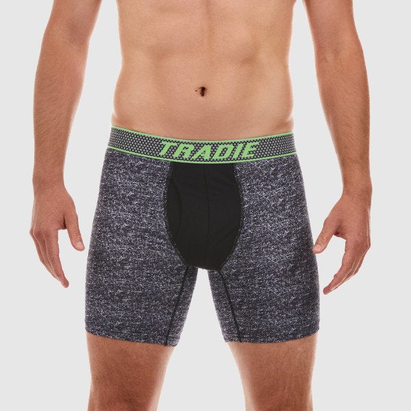 Tradie Men's Honey Badger Mid Length Sports Trunk