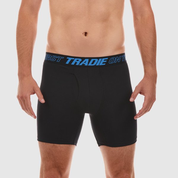 Tradie Men's Honey Badger Mid Length Sports Trunk