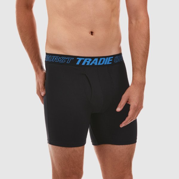 Tradie Men's Honey Badger Mid Length Sports Trunk