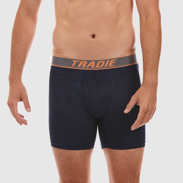 Tradie Men's Honey Badger Mid Length Sports Trunk