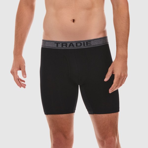 Tradie Men's  Bamboo No Chafe Trunk - Long Leg