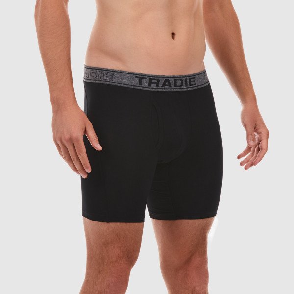 Tradie Men's  Bamboo No Chafe Trunk - Long Leg