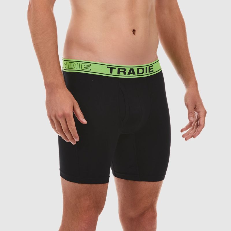 Tradie Men's  Bamboo No Chafe Trunk - Long Leg