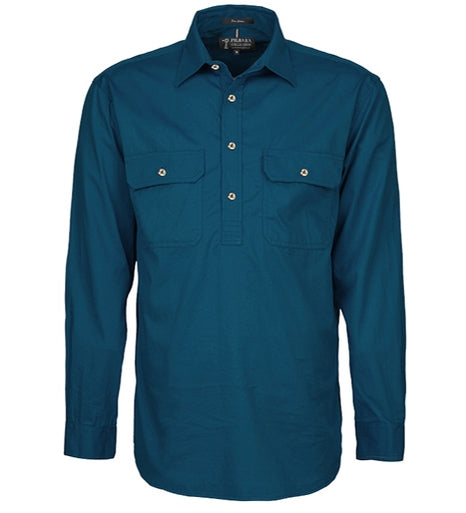 Closed Front Mens S/S Pilbara Shirt