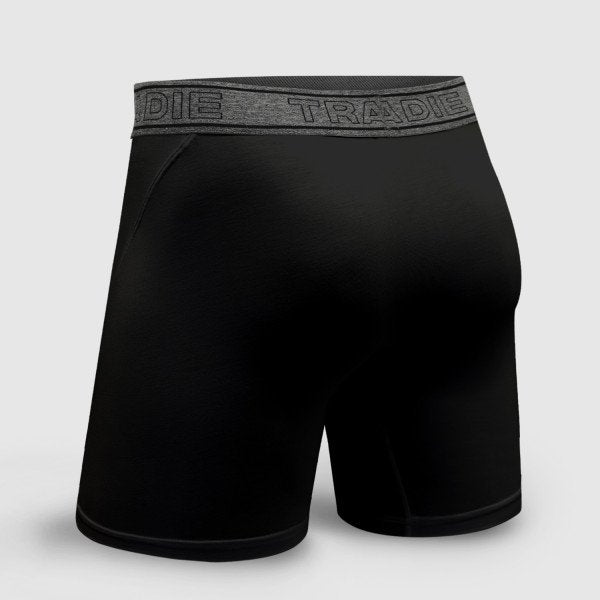 Tradie Men's  Bamboo No Chafe Trunk - Long Leg