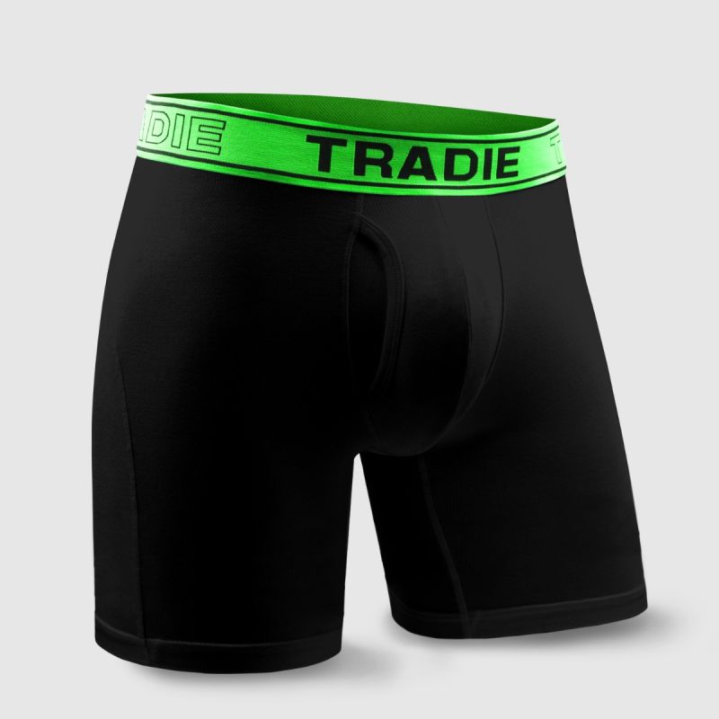 Tradie Men's  Bamboo No Chafe Trunk - Long Leg