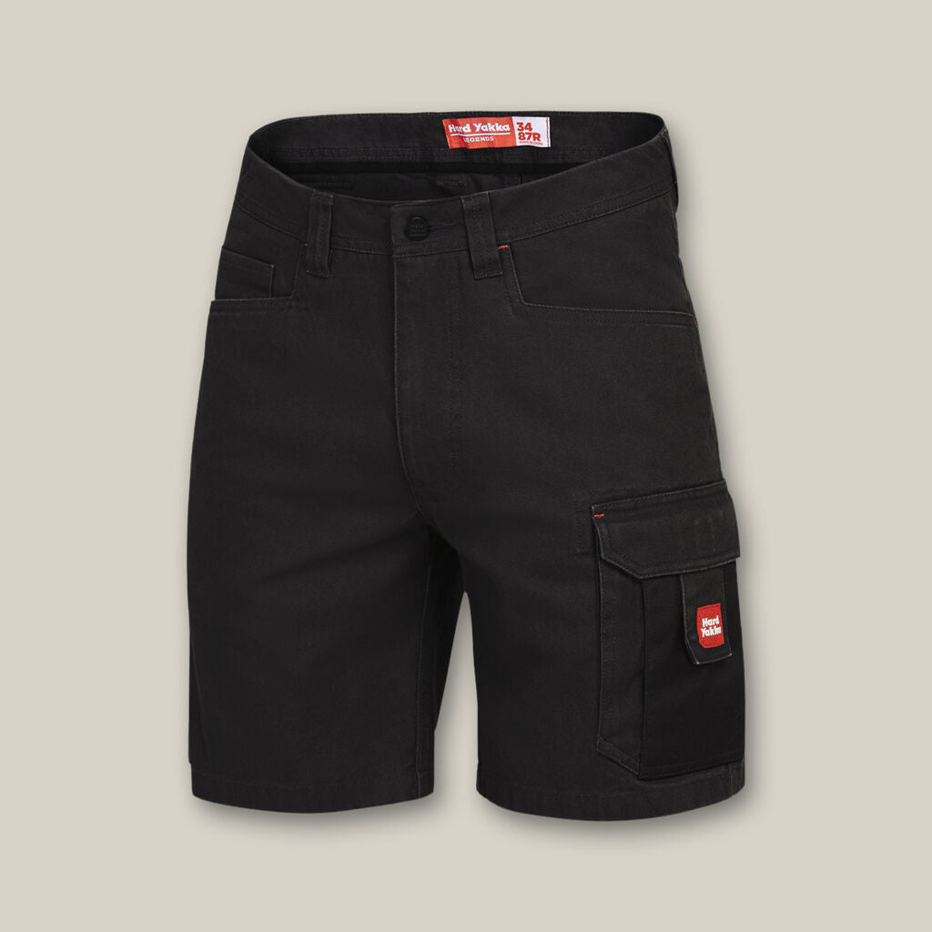 HardYakka Legends Relaxed Fit Cotton Work Cargo Short