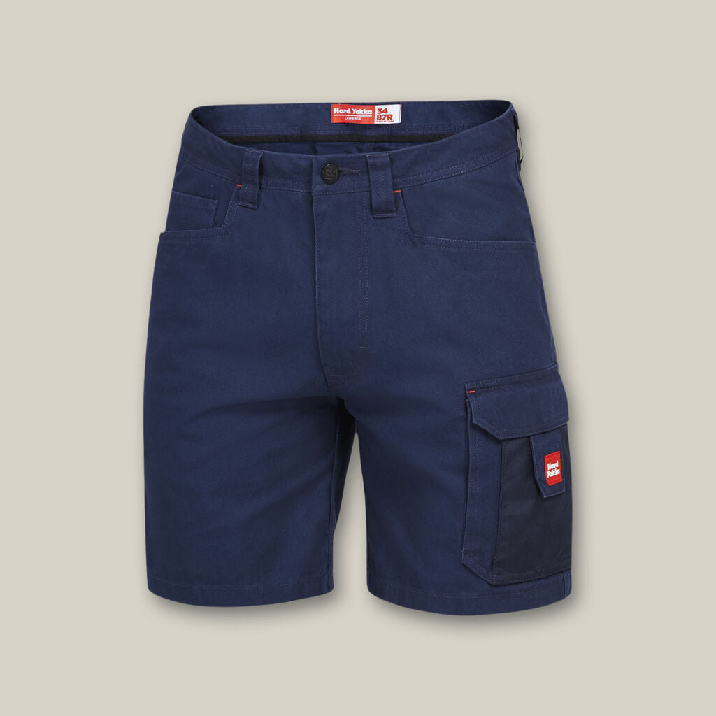 HardYakka Legends Relaxed Fit Cotton Work Cargo Short