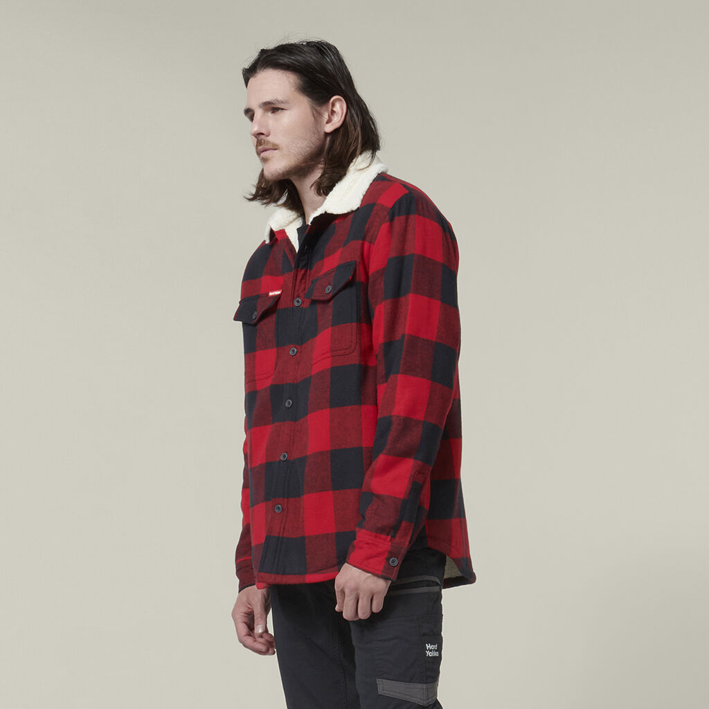 Hard Yakka Trucker Sherpa Jacket