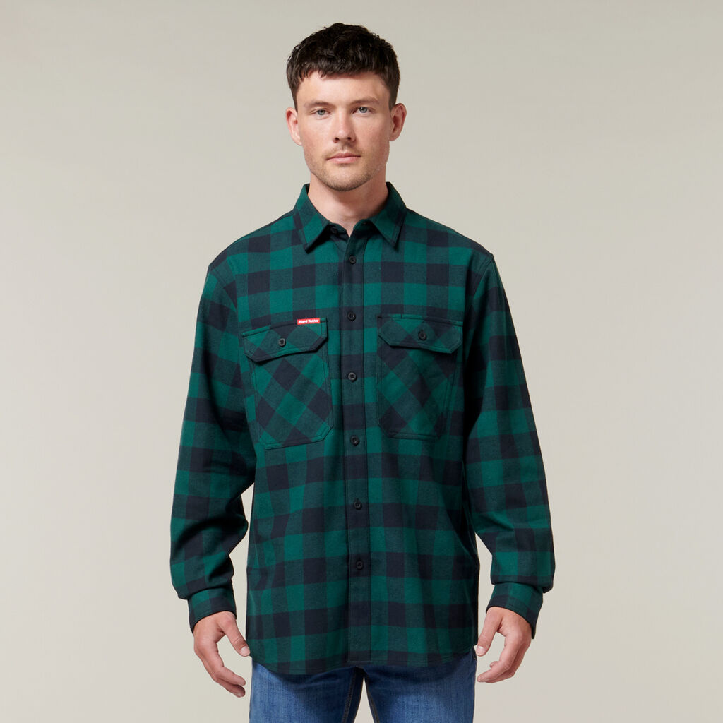 Hard Yakka L/SL Check Flannel Shirt