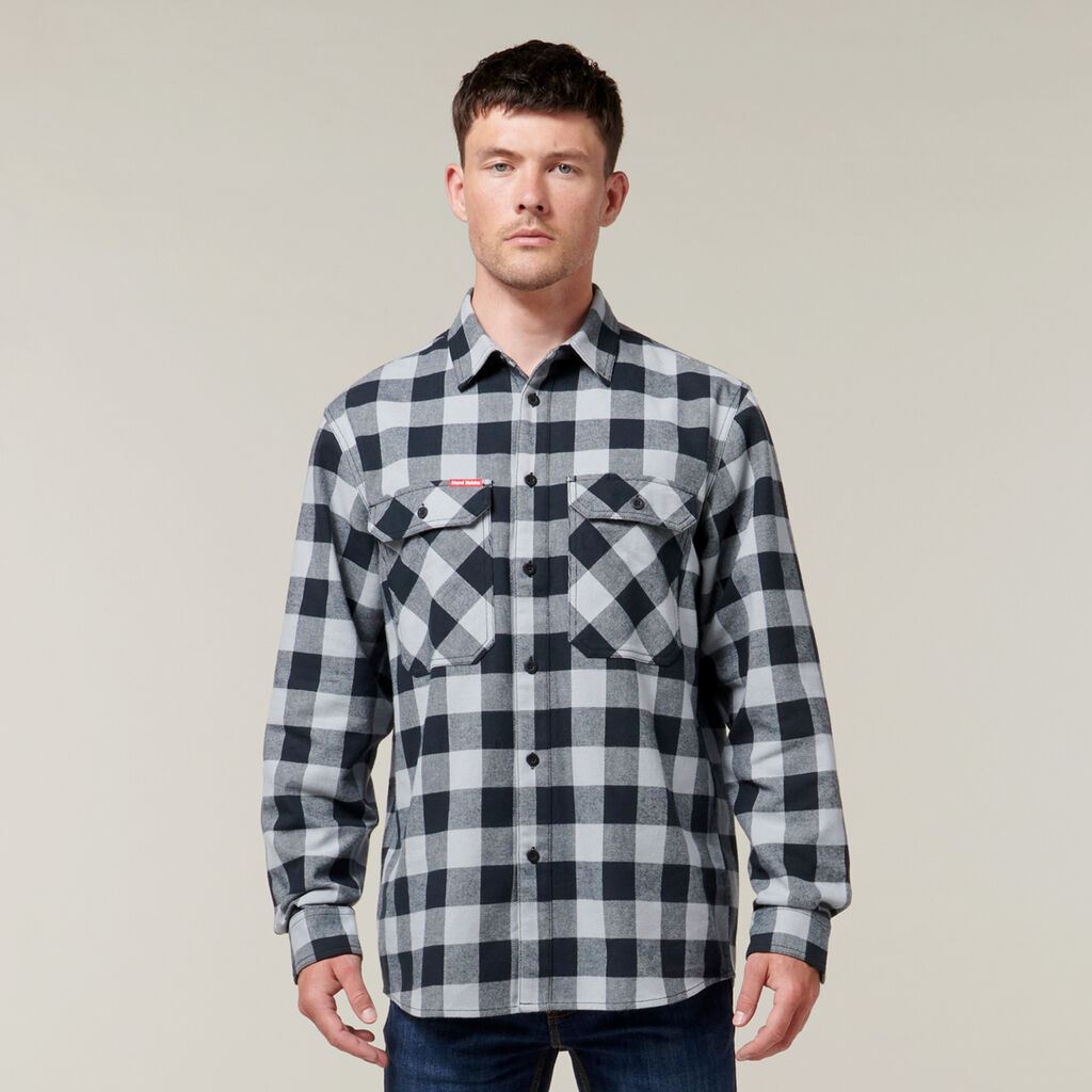 Hard Yakka L/SL Check Flannel Shirt