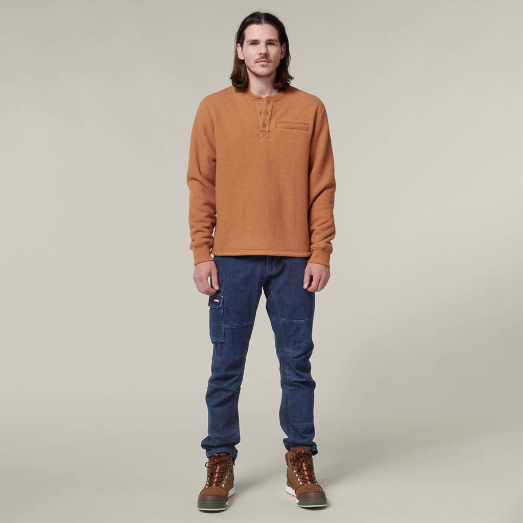 Hard Yakka Sherpa Henley