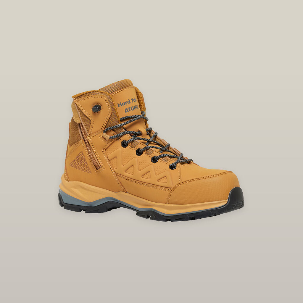 Hard Yakka Atomic Hybrid Side Zip Boot - Wheat