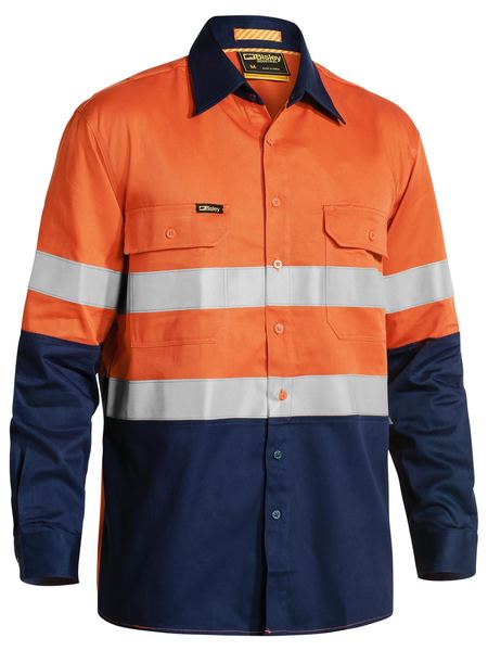 3M TAPED 2 TONE HI VIS MENS INDUSTRIAL COOL VENT SHIRT - BS6448T