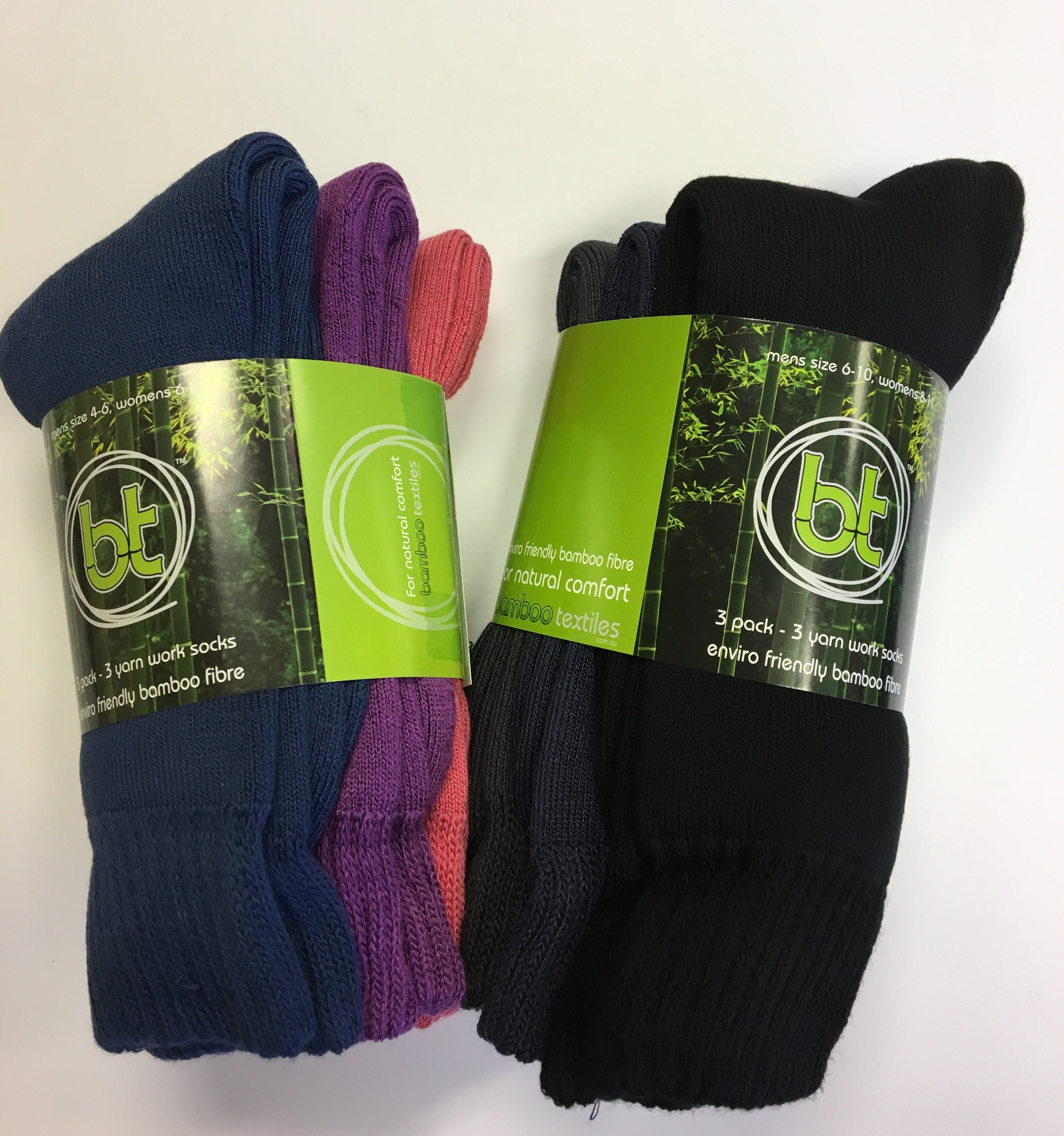 3-Yarn 3-Pack Work Sock