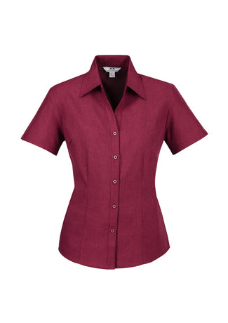 Ladies Plain Oasis Short Sleeve Shirt  - LB3601