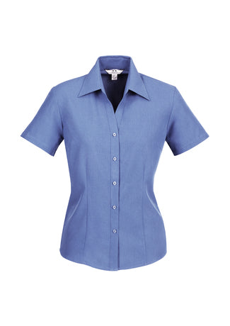 Ladies Plain Oasis Short Sleeve Shirt  - LB3601