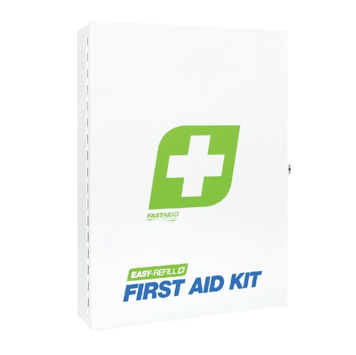 Easy Refill First Aid Kit, Metal Wall Mount FAE10