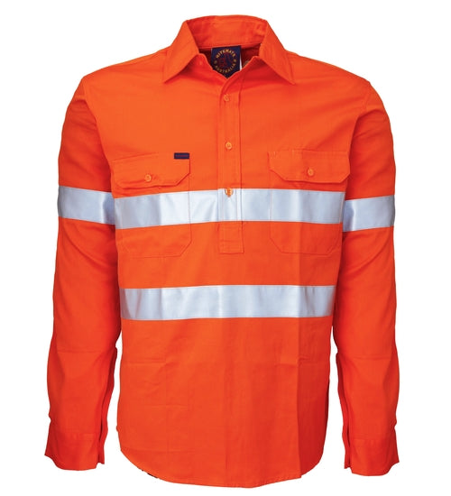 Closed Front L/S 50MM Reflective Tape RM104CFR