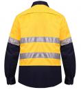 Vented Open Front L/W L/S 50MM Reflective Tape RM107V2R