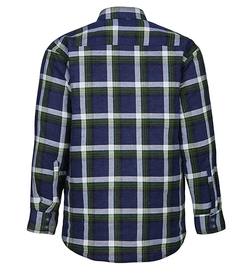 Mens Open Front Flannelette Shirt - RM123FOF