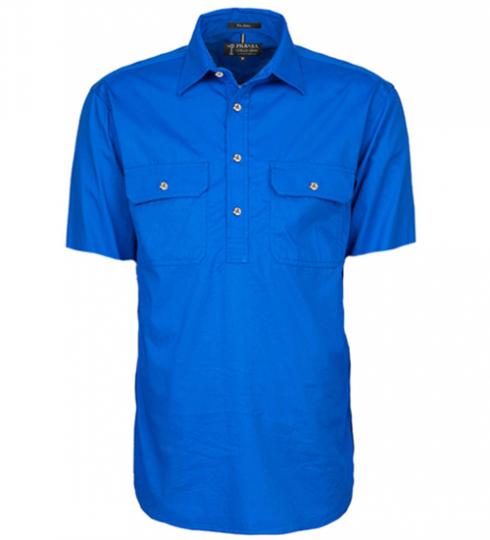 Closed Front Mens S/S Pilbara Shirt