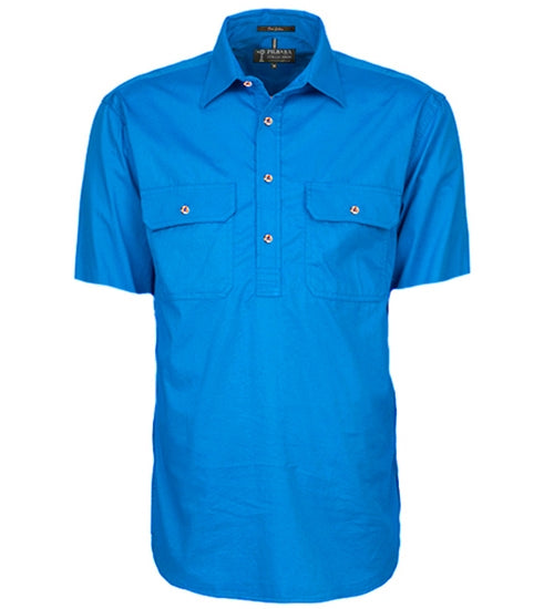 Closed Front Mens S/S Pilbara Shirt