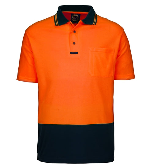 Hi viz short sleeve polo shirt RM2346S