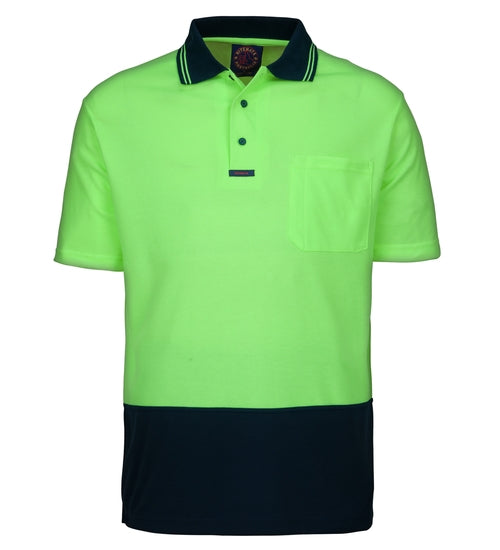 Hi viz short sleeve polo shirt RM2346S