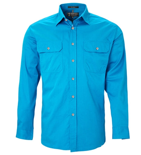 Open Front Mens Pilbara Shirt