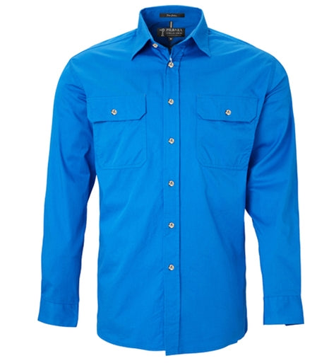 Open Front Mens Pilbara Shirt