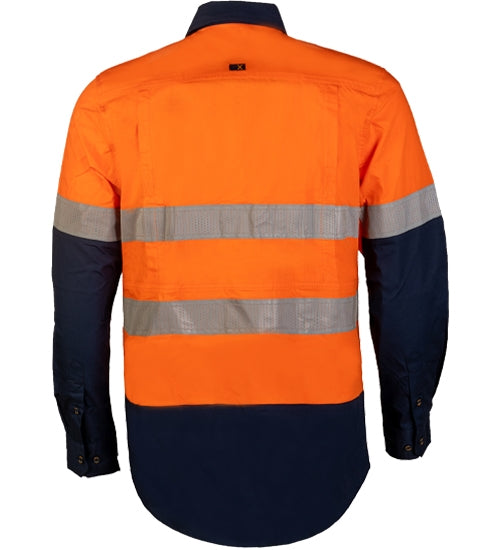 RMX Flex Fit Utility Shirts, Two Tone, Reflective RMX003R