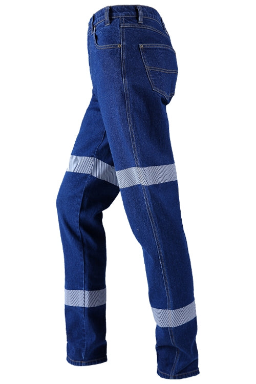 RMX Flexible Fit Stretch Denim Jeans, Reflective RMX007R