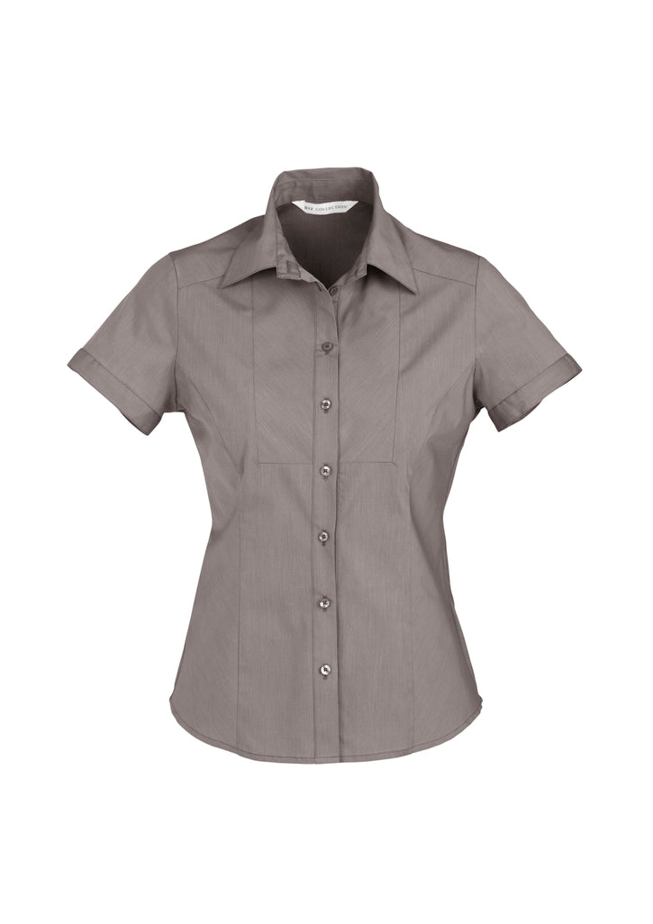 Ladies Chevron Short Sleeve Shirt - S122LS