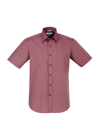 Mens Chevron Short Sleeve Shirt - S122MS