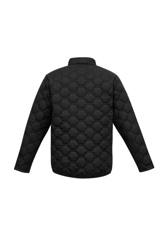 Unisex Hexagonal Puffer Jacket