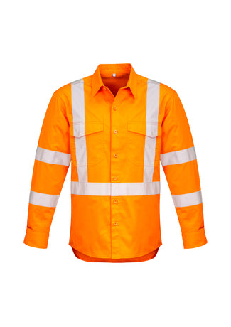 Mens Hi Vis X Back Taped Shirt